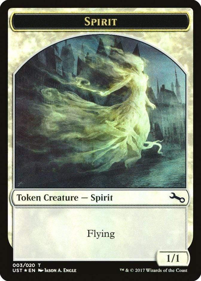 Magic: The Gathering MTG Single Spirit // Spirit [Unstable Tokens]
