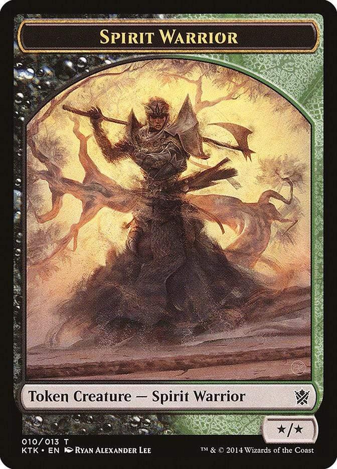 Magic: The Gathering MTG Single Spirit Warrior [Khans of Tarkir Tokens]
