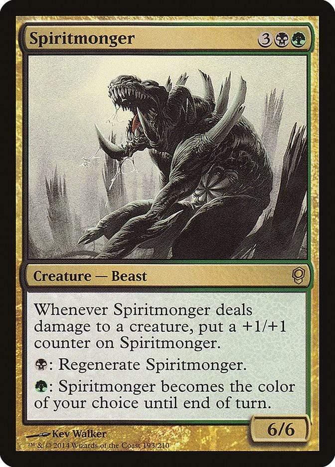 Magic: The Gathering MTG Single Spiritmonger [Conspiracy]