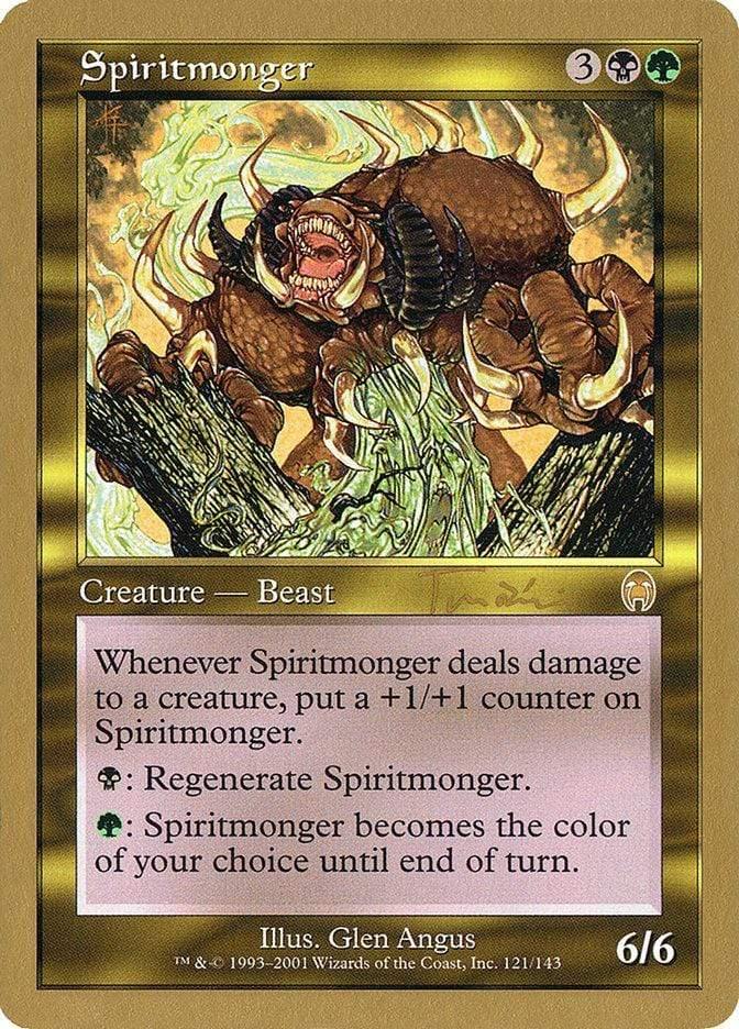 Magic: The Gathering MTG Single Spiritmonger [World Championship Decks 2001]