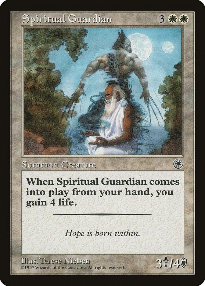 Magic: The Gathering MTG Single Spiritual Guardian [Portal]