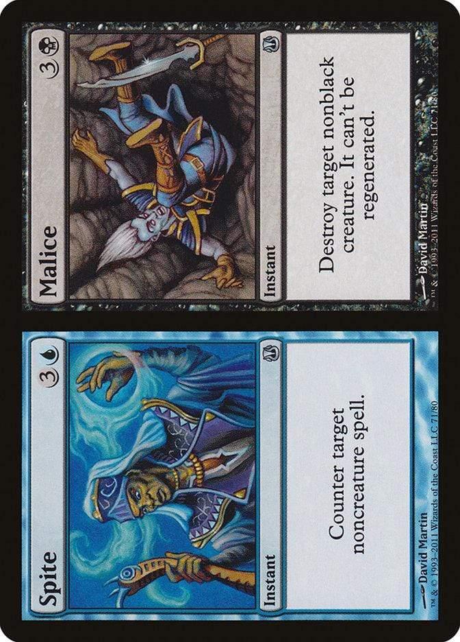Magic: The Gathering MTG Single Spite // Malice [Duel Decks: Ajani vs. Nicol Bolas]
