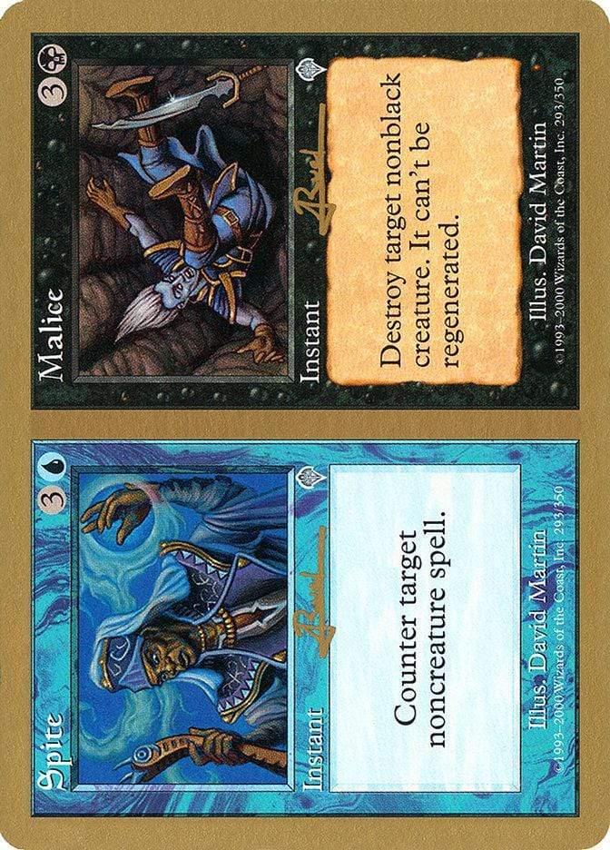 Magic: The Gathering MTG Single Spite // Malice [World Championship Decks 2001]