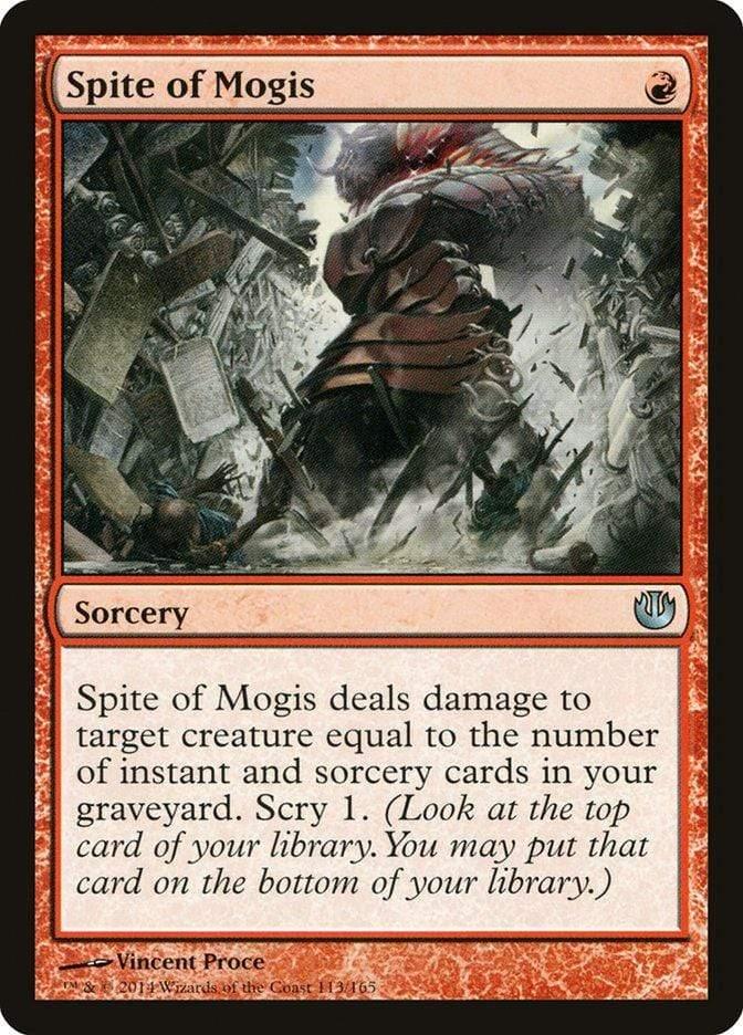 Magic: The Gathering MTG Single Spite of Mogis [Journey into Nyx]