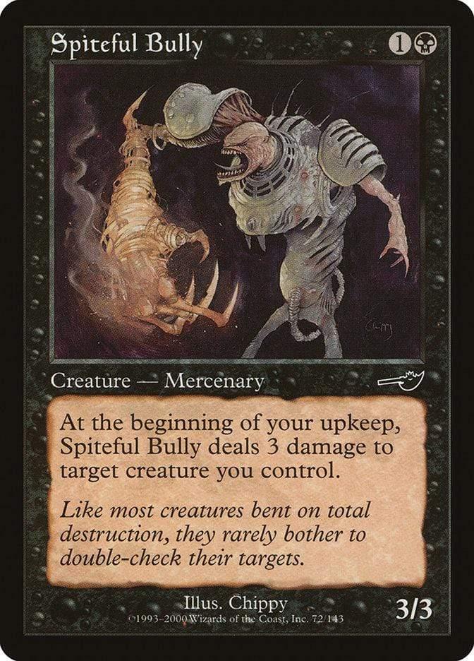 Magic: The Gathering MTG Single Spiteful Bully [Nemesis]