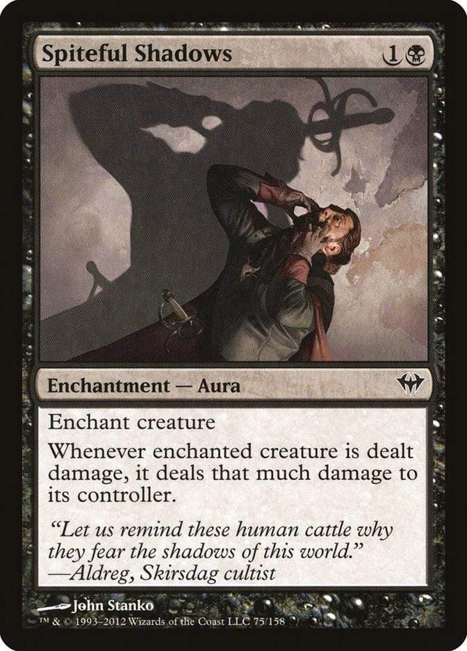 Magic: The Gathering MTG Single Spiteful Shadows [Dark Ascension]