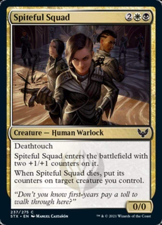 Magic: The Gathering MTG Single Spiteful Squad [Strixhaven: School of Mages]