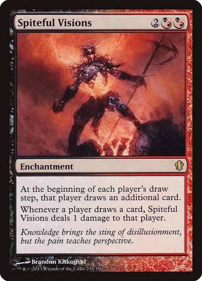 Magic: The Gathering MTG Single Spiteful Visions [Commander 2013]