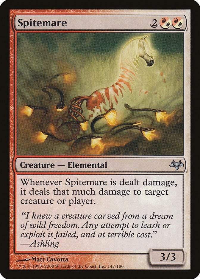 Magic: The Gathering MTG Single Spitemare [Eventide]