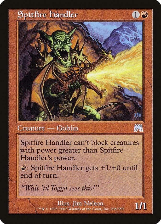 Magic: The Gathering MTG Single Spitfire Handler [Onslaught]