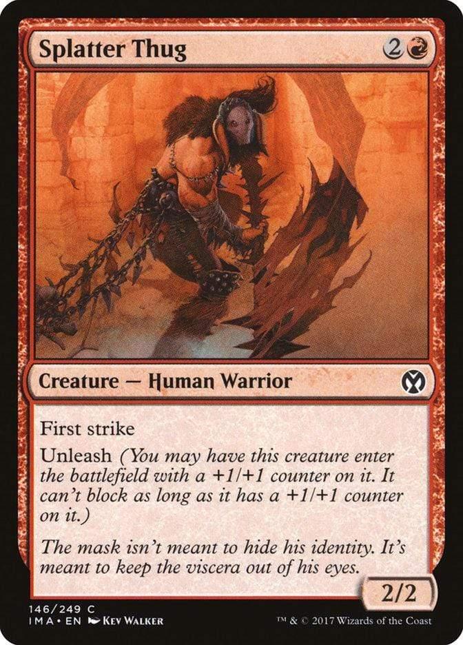 Magic: The Gathering MTG Single Splatter Thug [Iconic Masters]