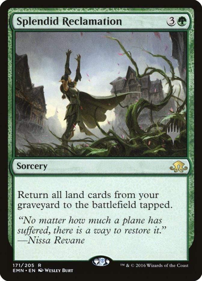 Magic: The Gathering MTG Single Splendid Reclamation (Promo Pack) [Eldritch Moon Promos]