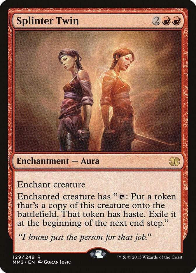 Magic: The Gathering MTG Single Splinter Twin [Modern Masters 2015]