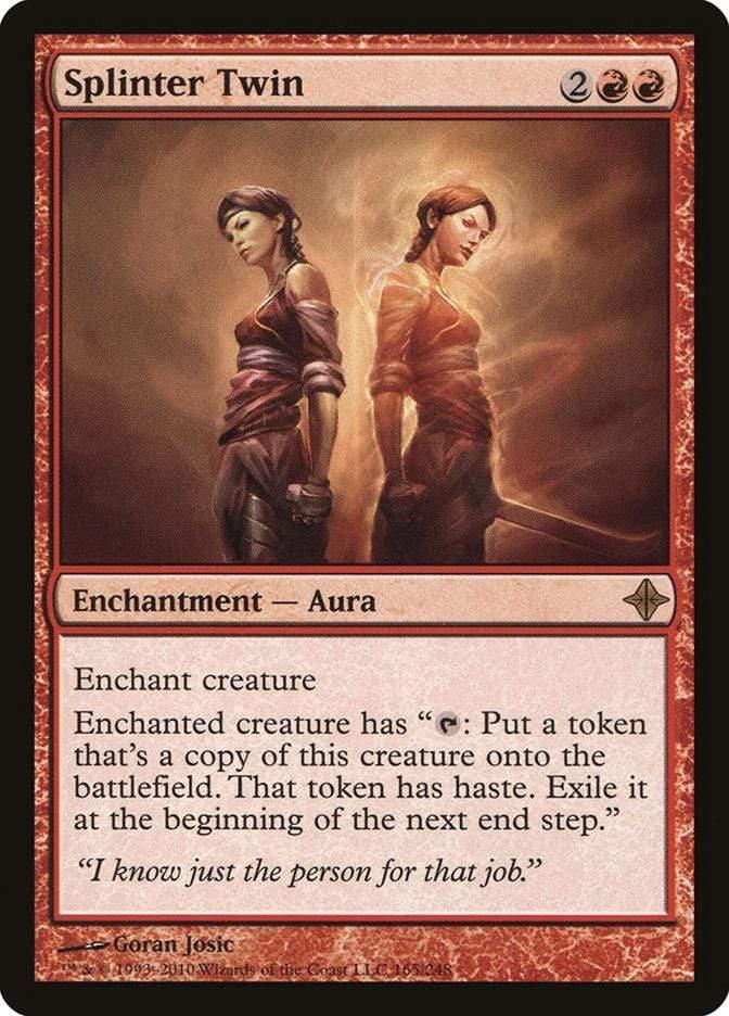 Magic: The Gathering MTG Single Splinter Twin [Rise of the Eldrazi]