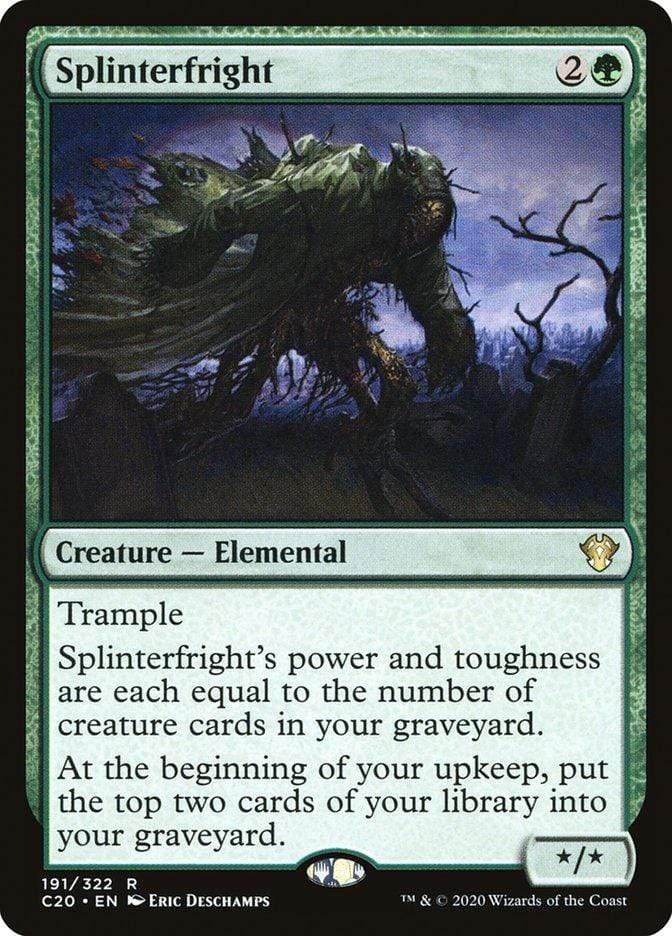 Magic: The Gathering MTG Single Splinterfright [Commander 2020]
