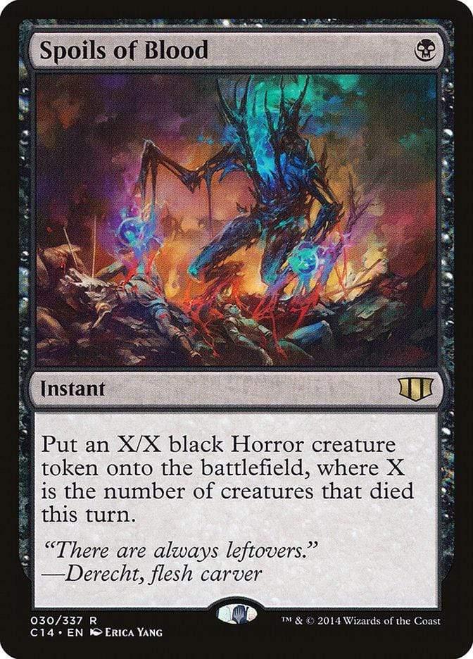 Magic: The Gathering MTG Single Spoils of Blood [Commander 2014]