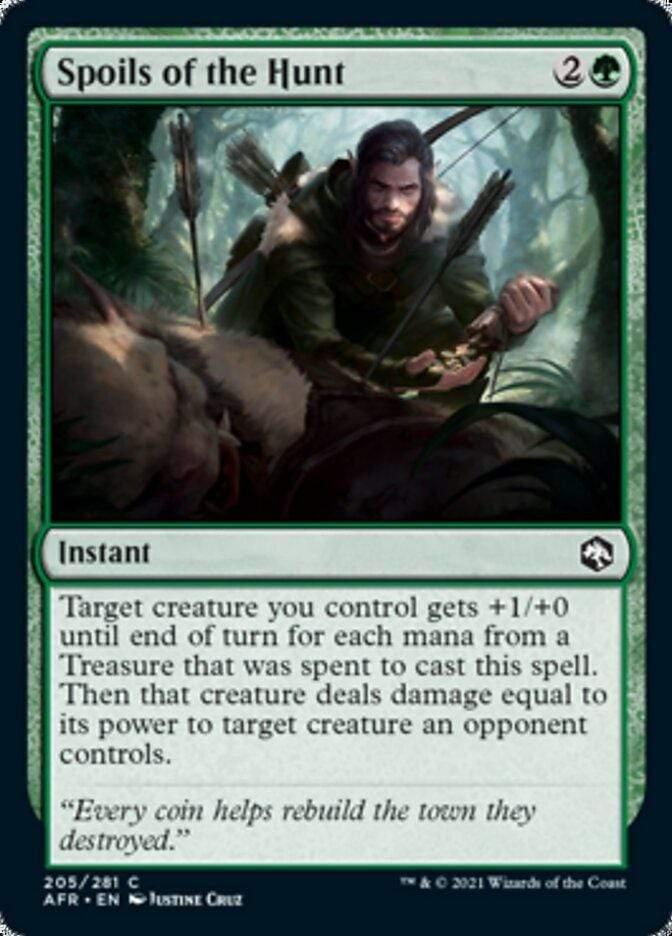 Magic: The Gathering MTG Single Spoils of the Hunt [Dungeons & Dragons: Adventures in the Forgotten Realms]