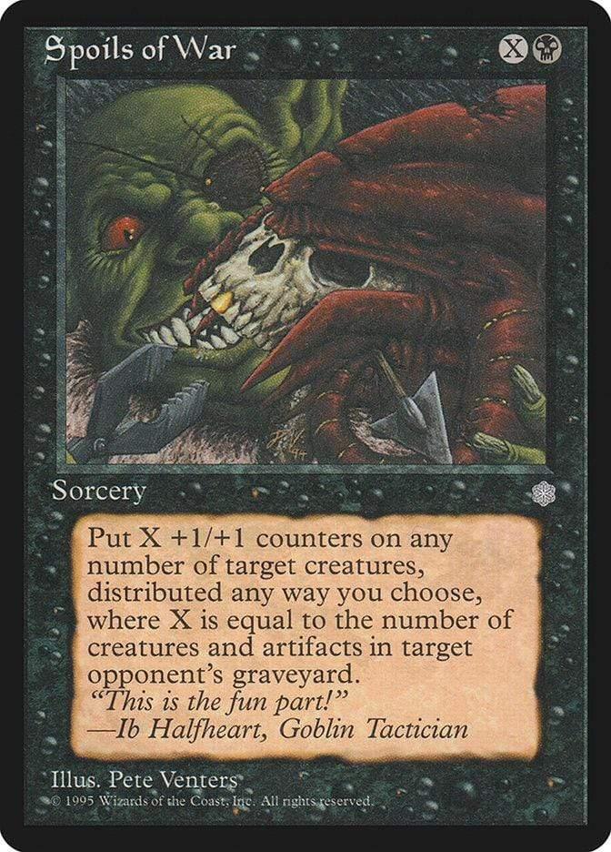 Magic: The Gathering MTG Single Spoils of War [Ice Age]