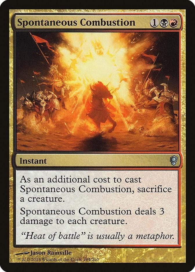 Magic: The Gathering MTG Single Spontaneous Combustion [Conspiracy]