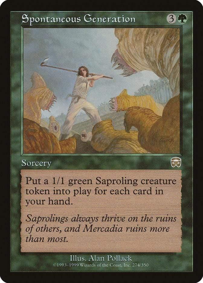 Magic: The Gathering MTG Single Spontaneous Generation [Mercadian Masques]