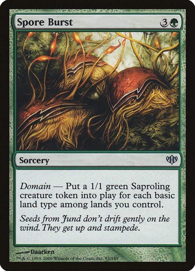 Magic: The Gathering MTG Single Spore Burst [Conflux]