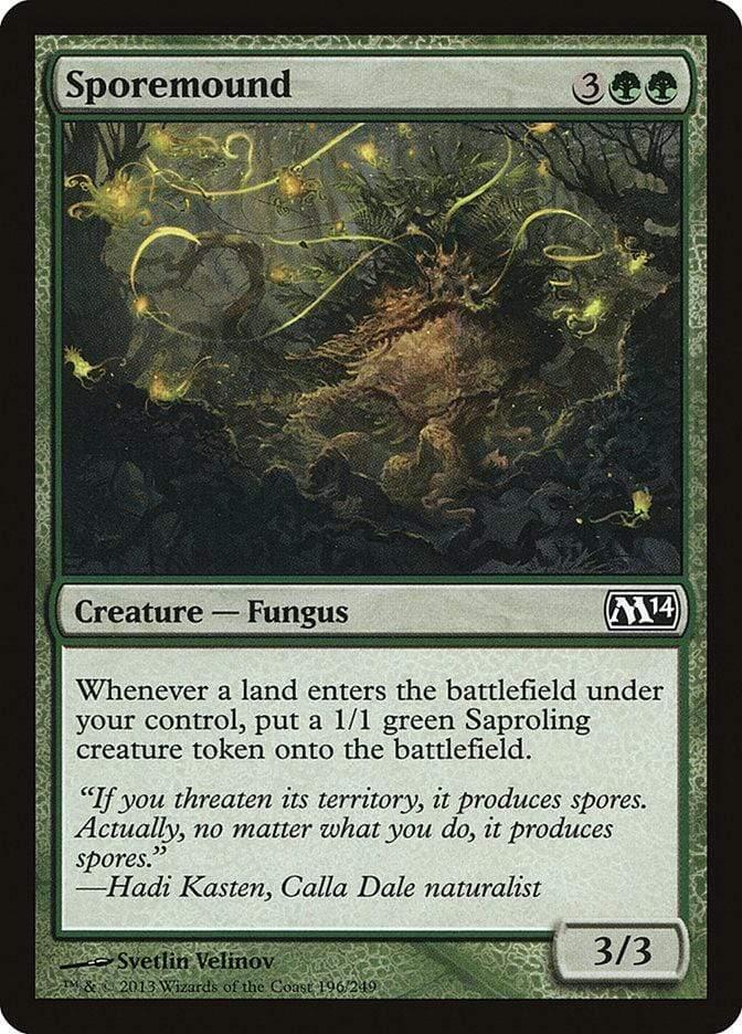 Magic: The Gathering MTG Single Sporemound [Magic 2014]