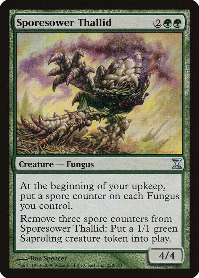 Magic: The Gathering MTG Single Sporesower Thallid [Time Spiral]