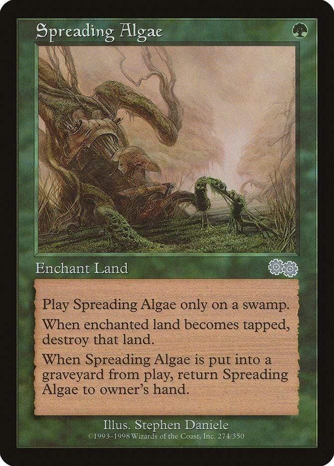 Magic: The Gathering MTG Single Spreading Algae [Urza's Saga]
