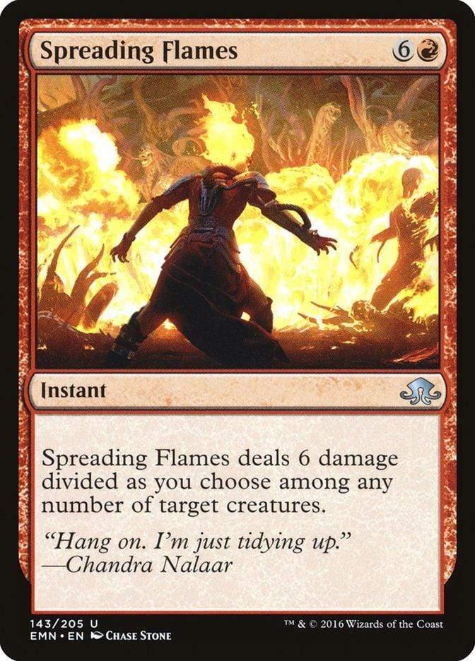 Magic: The Gathering MTG Single Spreading Flames [Eldritch Moon]