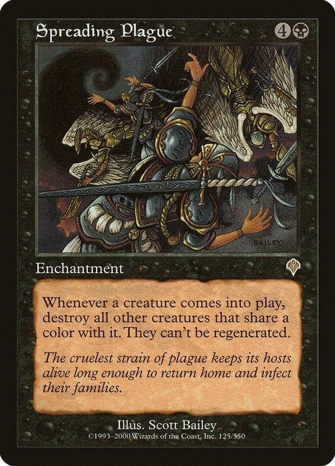Magic: The Gathering MTG Single Spreading Plague [Invasion]