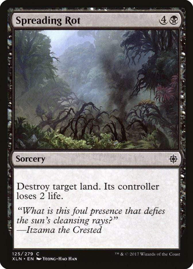 Magic: The Gathering MTG Single Spreading Rot [Ixalan]