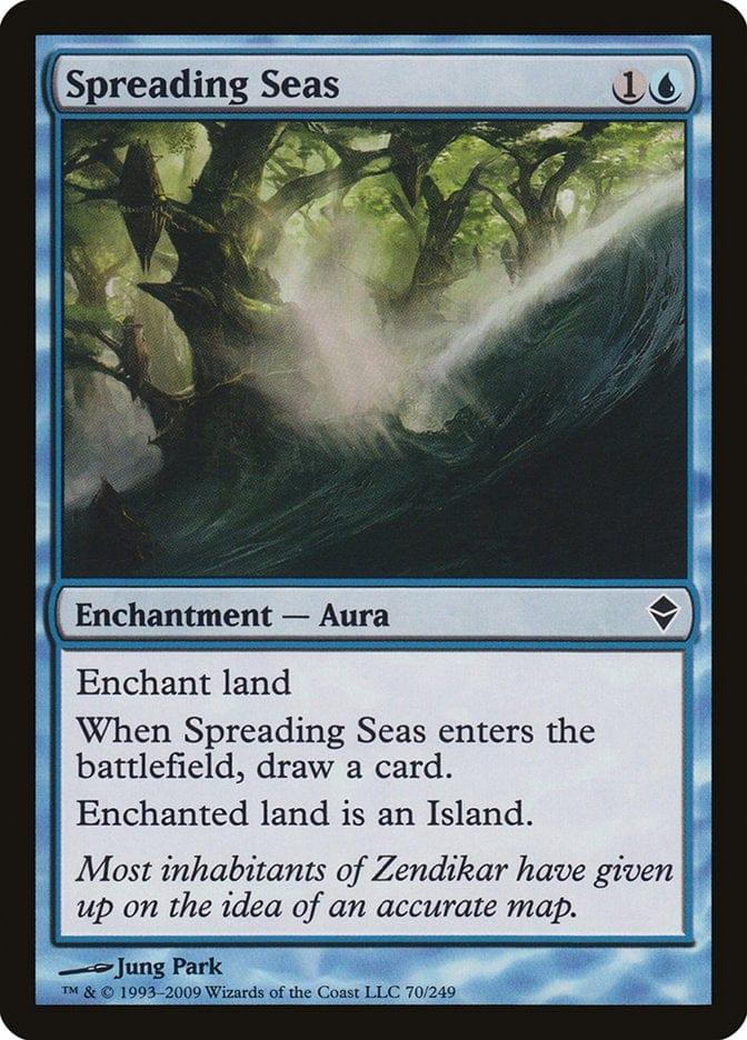 Magic: The Gathering MTG Single Spreading Seas [Zendikar]