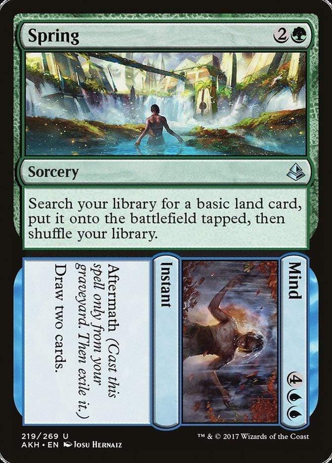 Magic: The Gathering MTG Single Spring // Mind [Amonkhet]