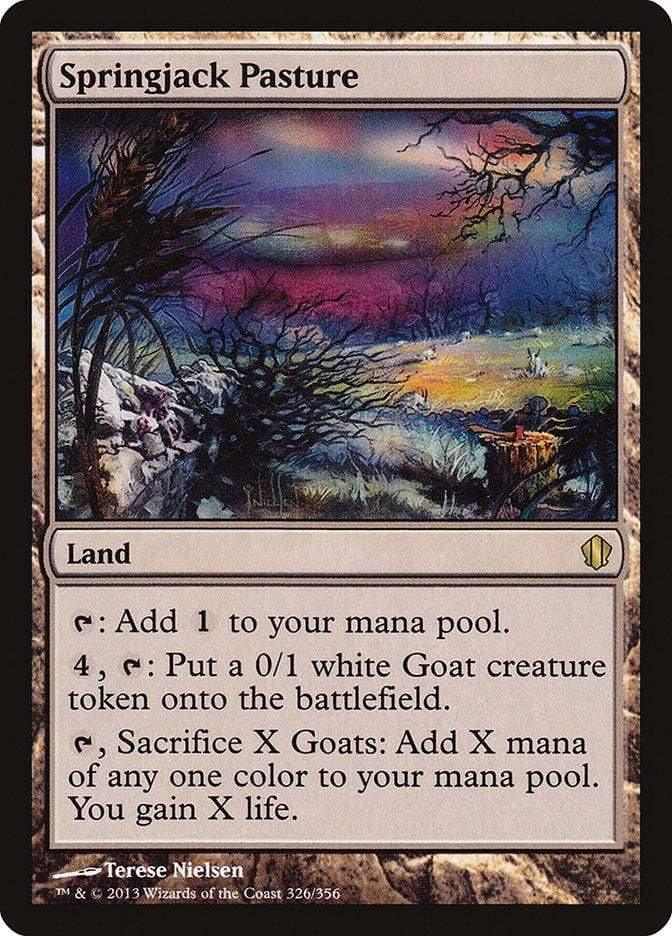 Magic: The Gathering MTG Single Springjack Pasture [Commander 2013]