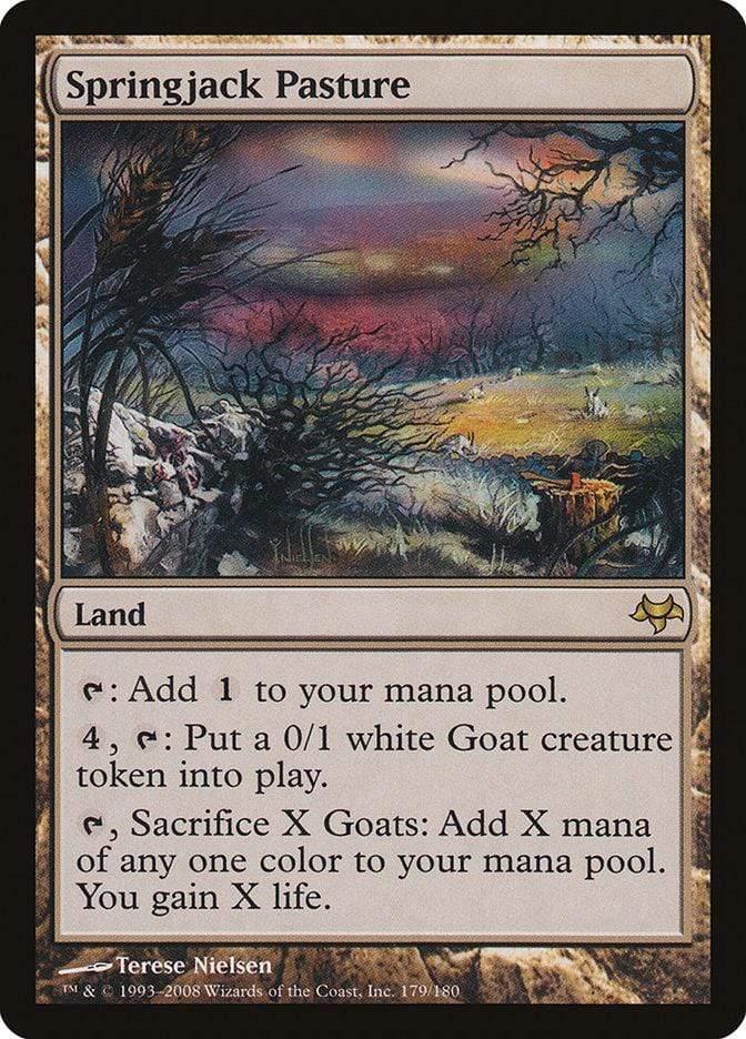 Magic: The Gathering MTG Single Springjack Pasture [Eventide]