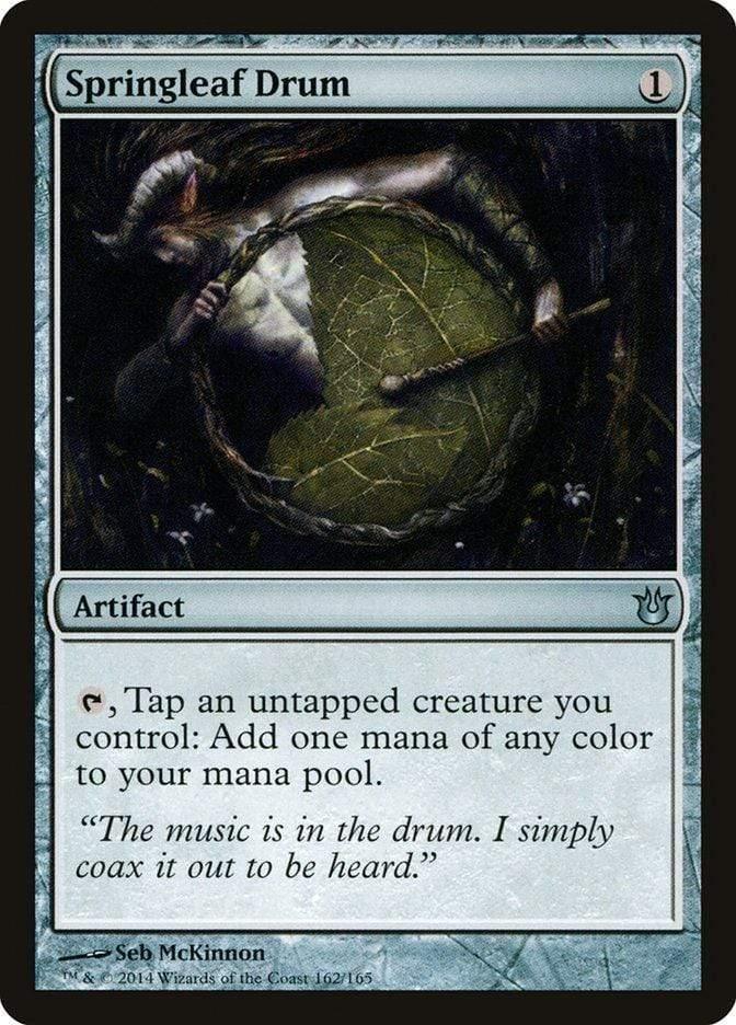 Magic: The Gathering MTG Single Springleaf Drum [Born of the Gods]