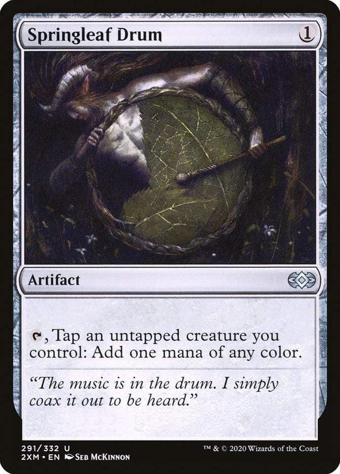Magic: The Gathering MTG Single Springleaf Drum [Double Masters]
