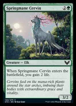 Magic: The Gathering MTG Single Springmane Cervin [Strixhaven: School of Mages]