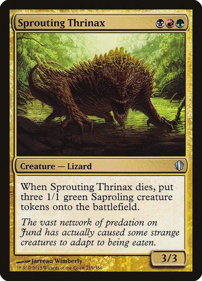 Magic: The Gathering MTG Single Sprouting Thrinax [Commander 2013]