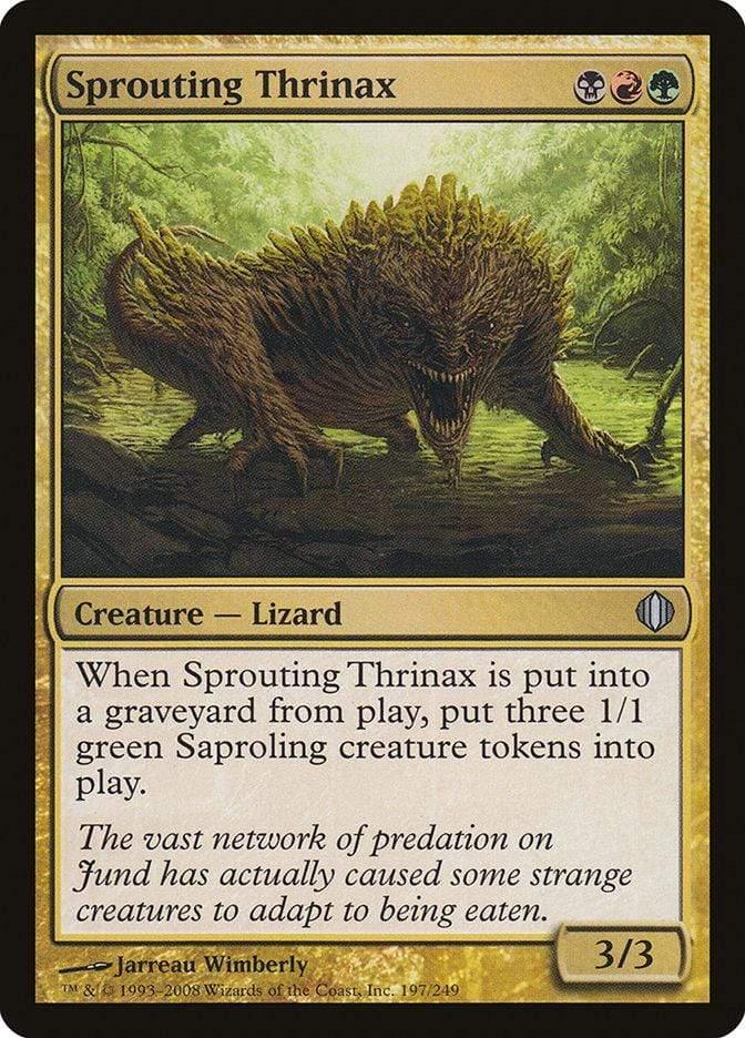 Magic: The Gathering MTG Single Sprouting Thrinax [Shards of Alara]