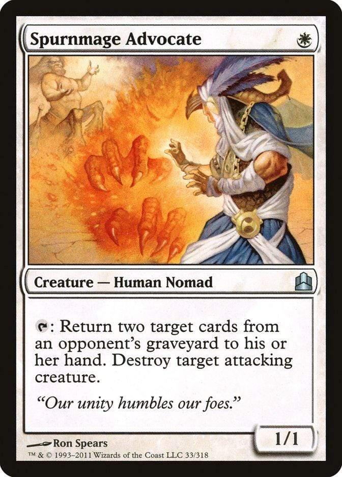 Magic: The Gathering MTG Single Spurnmage Advocate [Commander 2011]