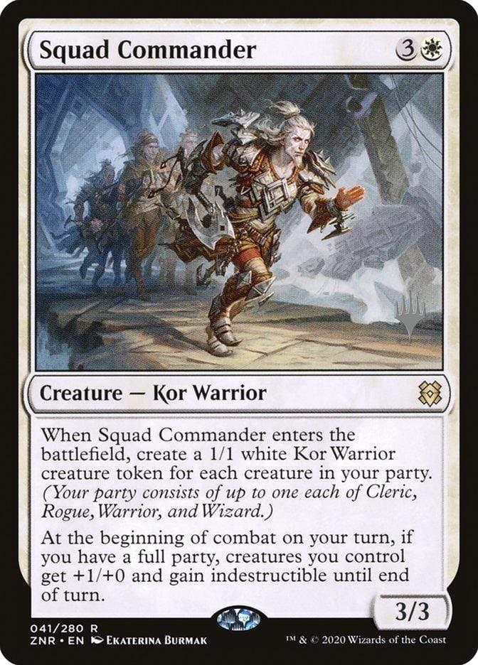 Magic: The Gathering MTG Single Squad Commander (Promo Pack) [Zendikar Rising Promos]
