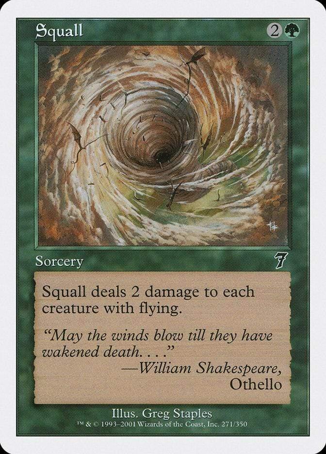 Magic: The Gathering MTG Single Squall [Seventh Edition]