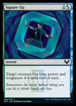 Magic: The Gathering MTG Single Square Up [Strixhaven: School of Mages]