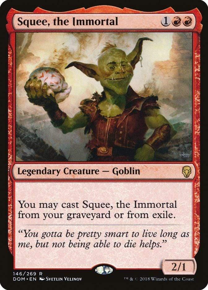 Magic: The Gathering MTG Single Squee, the Immortal [Dominaria]