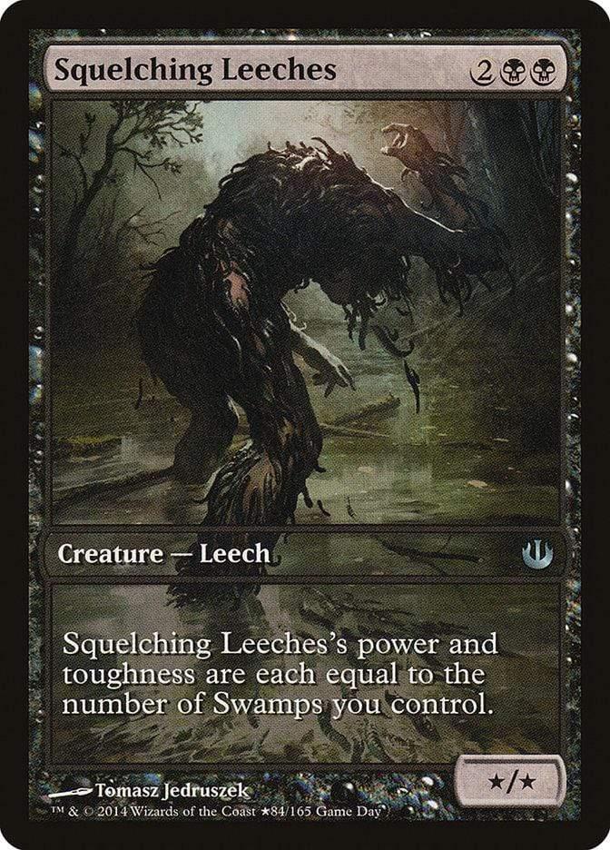 Magic: The Gathering MTG Single Squelching Leeches (Game Day) [Journey into Nyx Promos]
