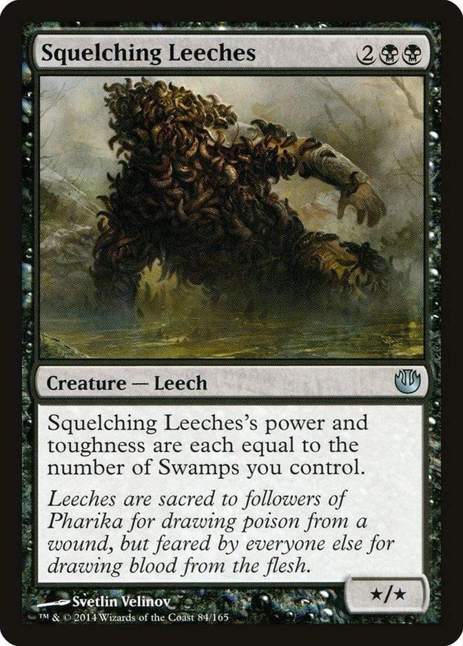 Magic: The Gathering MTG Single Squelching Leeches [Journey into Nyx]