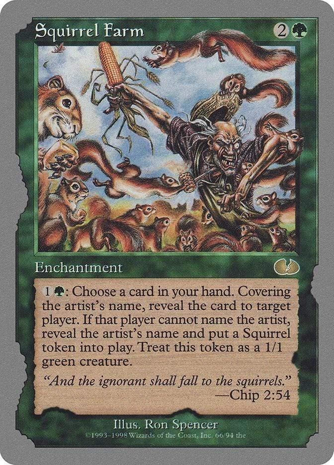 Magic: The Gathering MTG Single Squirrel Farm [Unglued]
