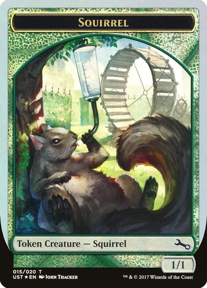 Magic: The Gathering MTG Single Squirrel [Unstable Tokens]