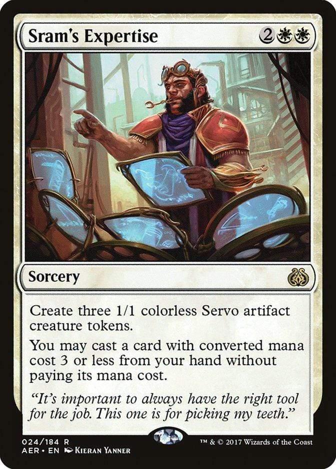 Magic: The Gathering MTG Single Sram's Expertise [Aether Revolt]